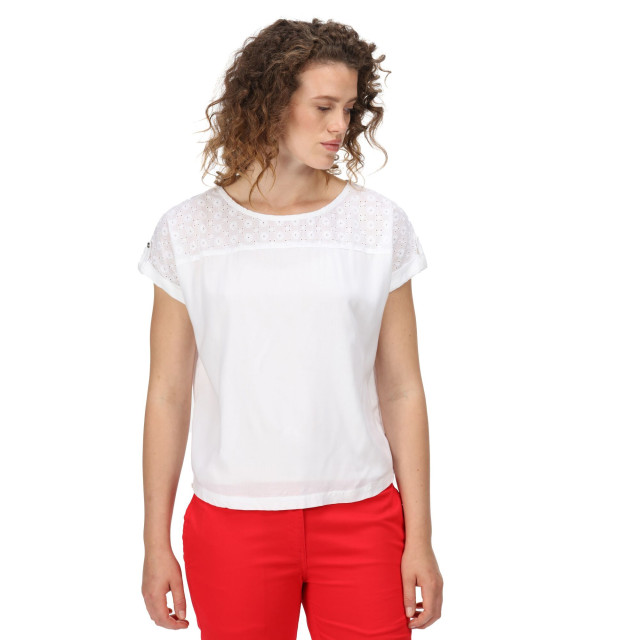 Regatta Dames jaida t-shirt UTRG7262_white large