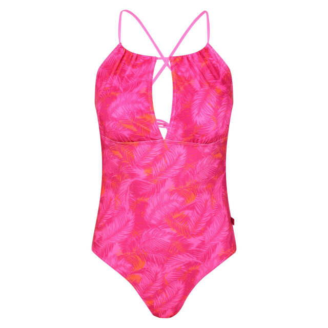 Regatta Dames halliday ééndelig zwempak UTRG7220_pinkfushion large