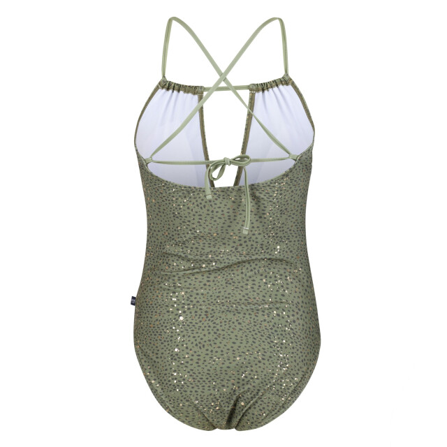 Regatta Dames halliday abstract one piece swimsuit UTRG7282_greenfields large