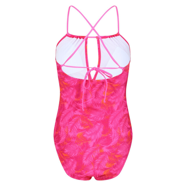 Regatta Dames halliday ééndelig zwempak UTRG7220_pinkfushion large