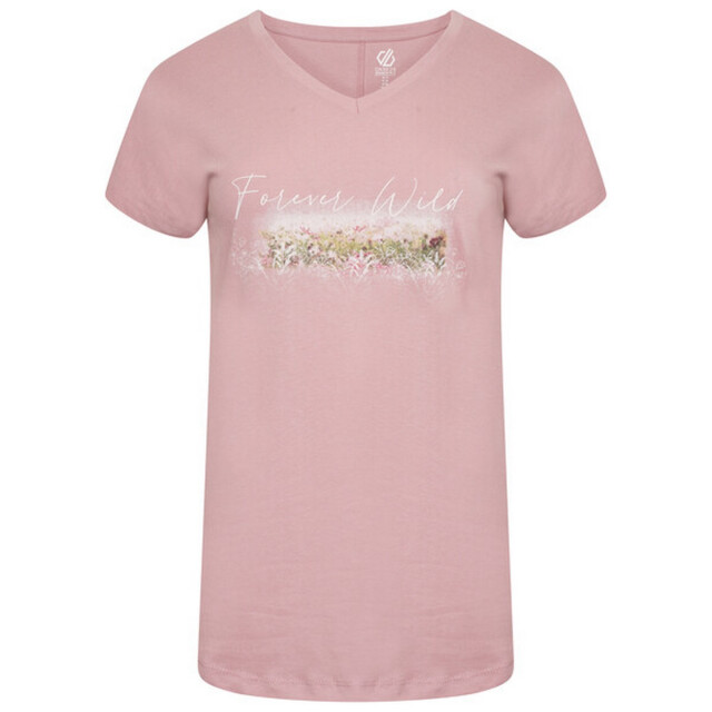 Dare2b Dames moments bedrukt t-shirt UTRG7241_powderpink large
