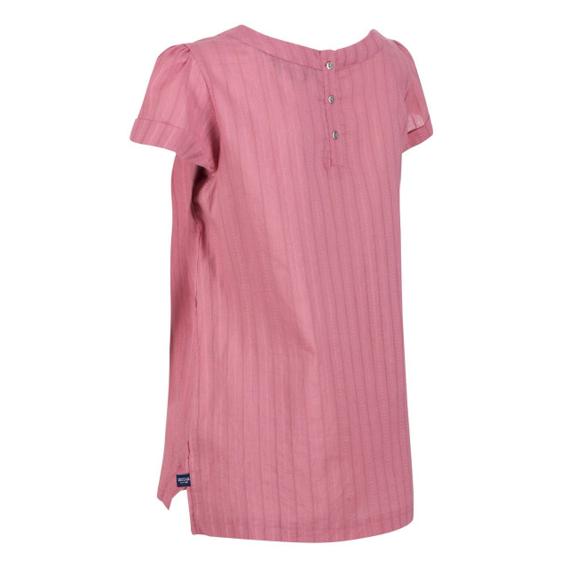 Regatta Dames jaelynn dobby katoenen t-shirt UTRG7212_heatherrose large