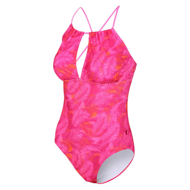 Regatta Dames halliday ééndelig zwempak UTRG7220_pinkfushion large