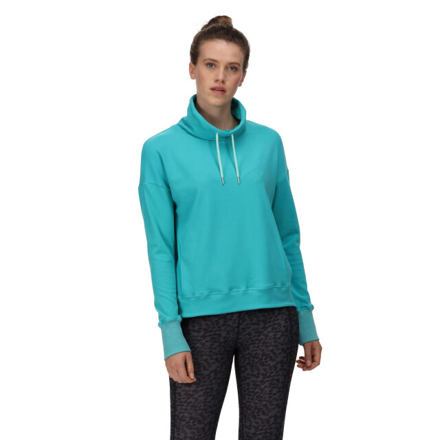 Regatta Dames laurden zachte fleece UTRG7202_turquoise large