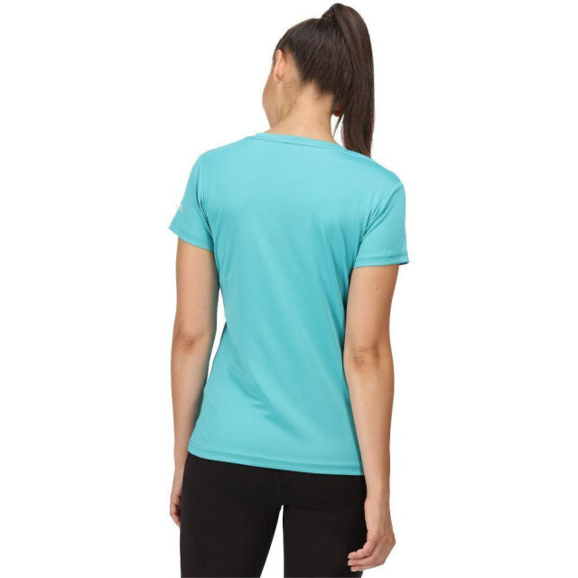 Regatta Dames fingal vi aarde t-shirt UTRG7113_turquoise large