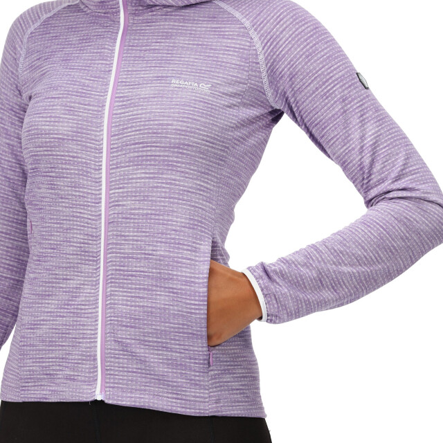 Regatta Dames yonder full zip hoodie UTRG7091_lightamethyst large