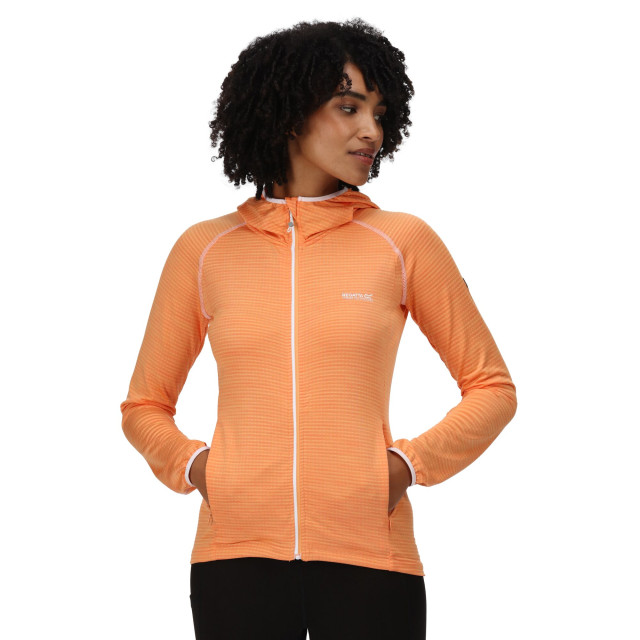 Regatta Dames yonder full zip hoodie UTRG7091_papaya large