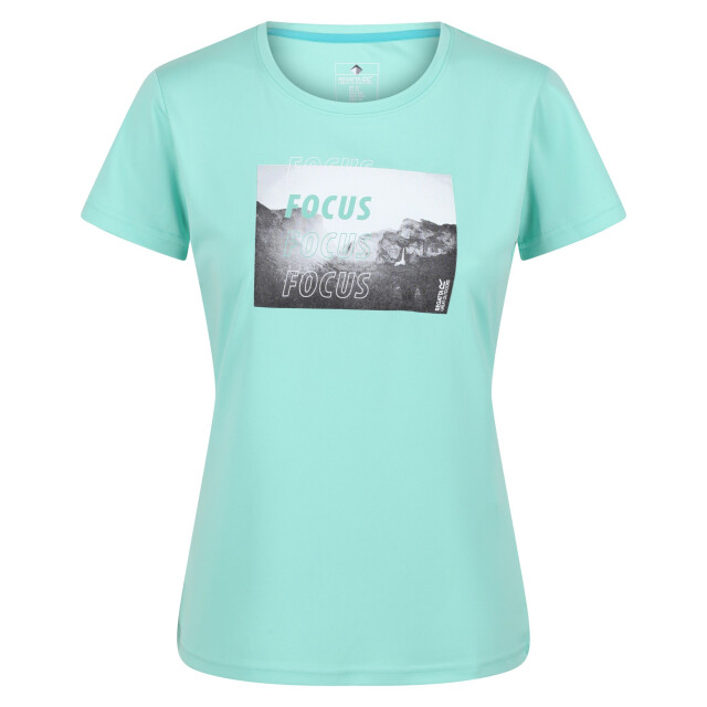 Regatta Dames fingal vi berg t-shirt UTRG7093_oceanwave large