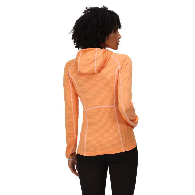 Regatta Dames yonder full zip hoodie UTRG7091_papaya large