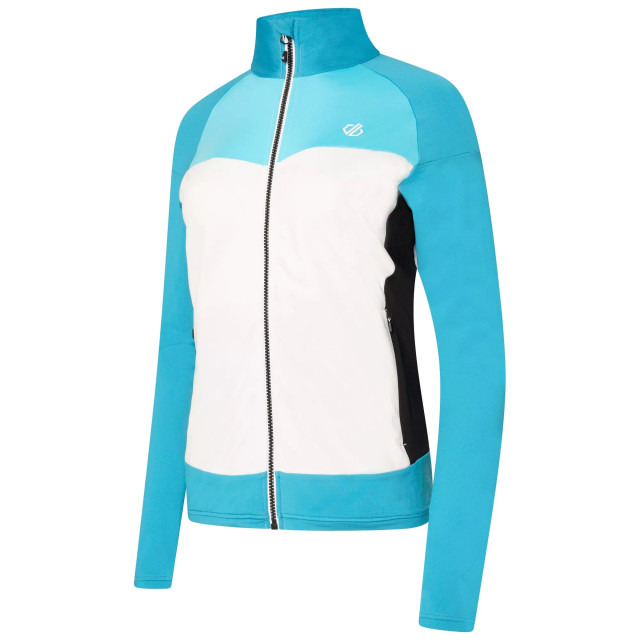 Dare2b Dames elation ii core stretch gerecycleerde fleece UTRG7065_capriblueriverblue large