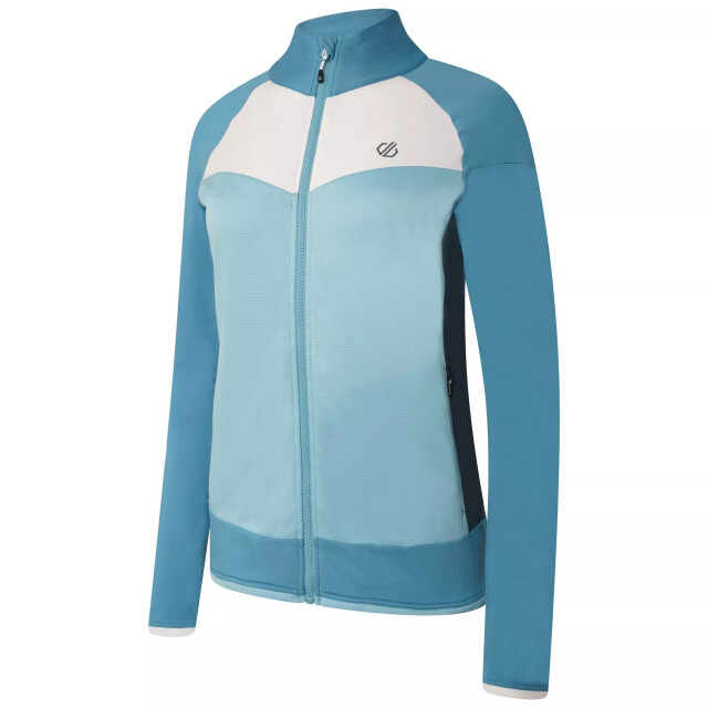 Dare2b Dames elation ii core stretch gerecycleerde fleece UTRG7065_crystalseascapriblue large