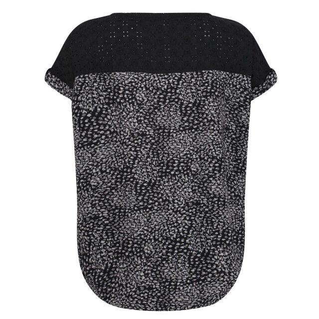 Regatta Dames jaida abstract t-shirt UTRG7012_black large