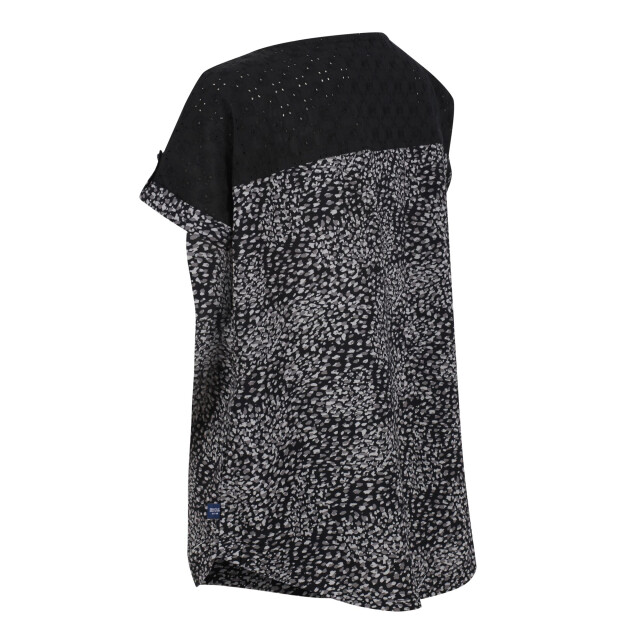 Regatta Dames jaida abstract t-shirt UTRG7012_black large