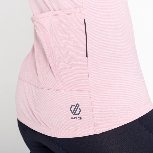 Dare2b Dames pedal through it marl lichtgewicht jersey UTRG6994_powderpink large
