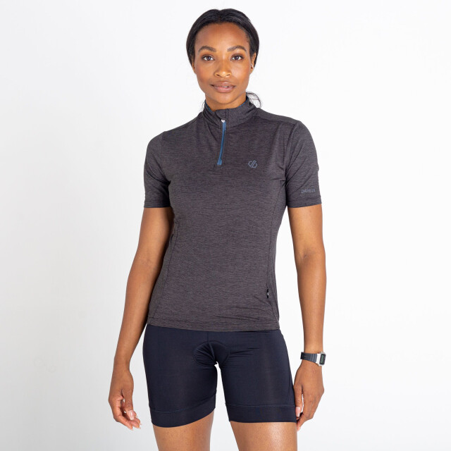 Dare2b Dames pedal through it marl lichtgewicht jersey UTRG6994_black large