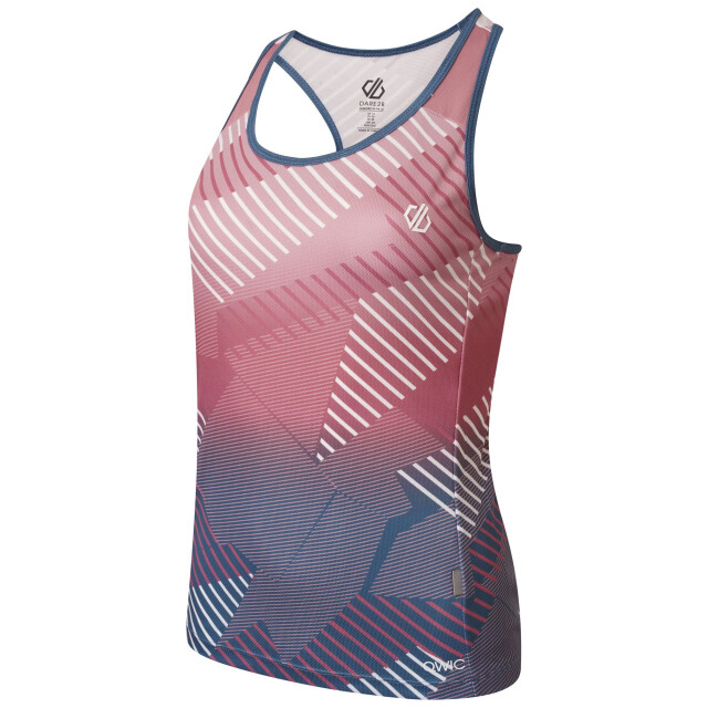 Dare2b Dames aep prompt empowered print lichtgewicht vest sport UTRG6987_powderpink large