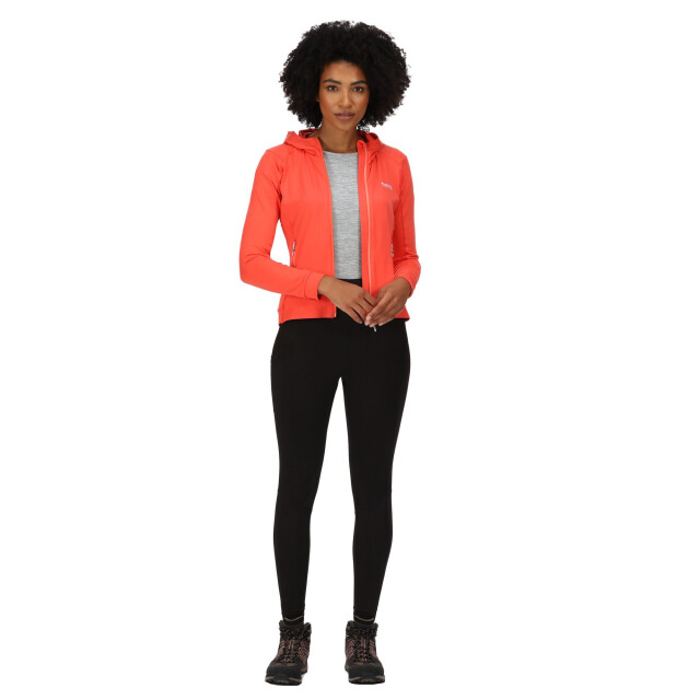 Regatta Dames cuba ii soft shell jas UTRG6933_neonpeach large