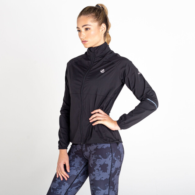 Dare2b Dames resilient ii windshell jas UTRG6928_black large