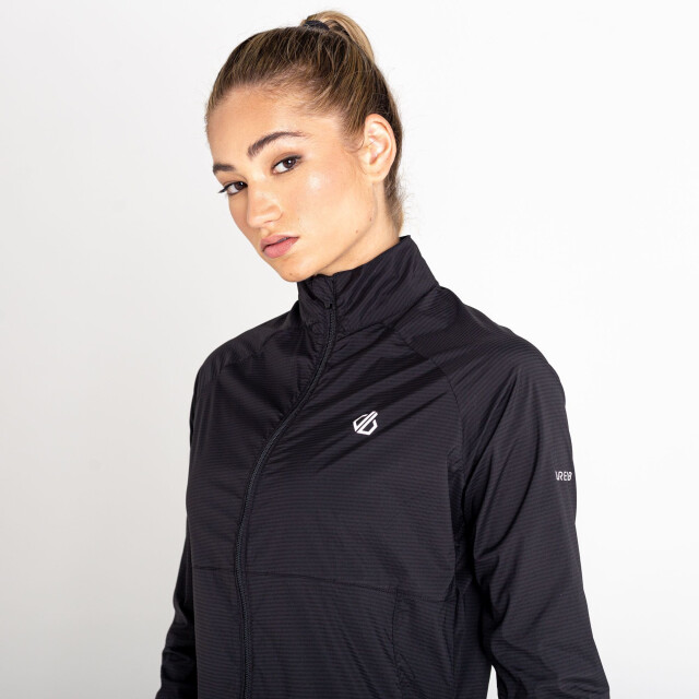 Dare2b Dames resilient ii windshell jas UTRG6928_black large