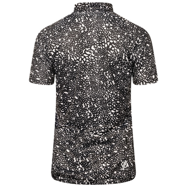 Dare2b Dames persist tijgerprint lichtgewicht jersey UTRG6896_blackwhite large