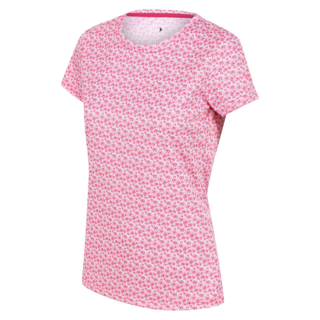 Regatta Dames fingal edition daisy t-shirt UTRG6871_tropicalpink large