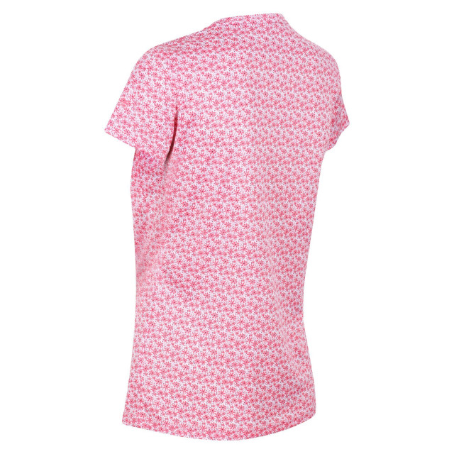 Regatta Dames fingal edition daisy t-shirt UTRG6871_tropicalpink large