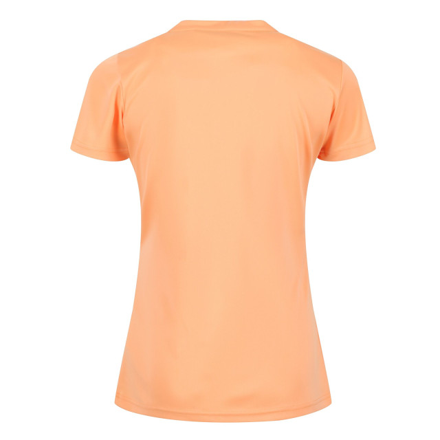 Regatta Dames fingal vi t-shirt met opdruk UTRG6861_papaya large