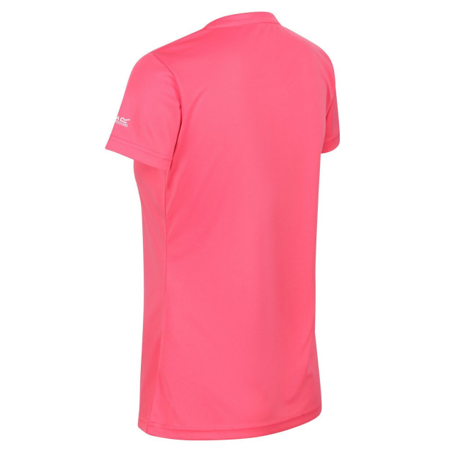 Regatta Dames fingal vi logo t-shirt UTRG6858_tropicalpink large