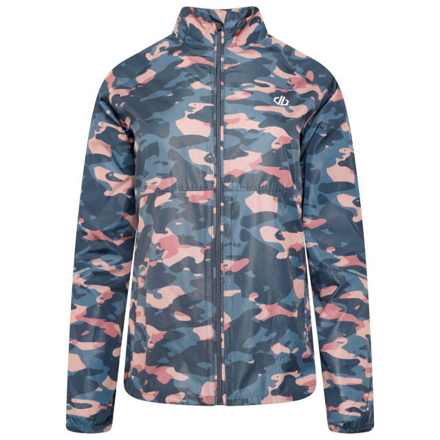 Dare2b Dames resilient ii camo windshell jas UTRG6804_powderpink large
