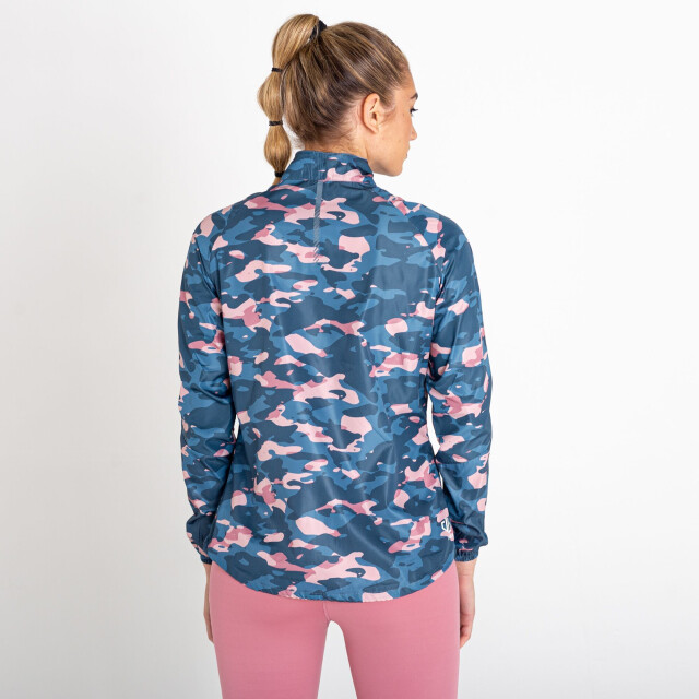 Dare2b Dames resilient ii camo windshell jas UTRG6804_powderpink large