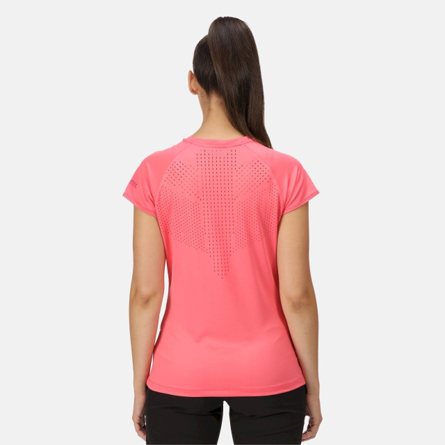 Regatta Dames luaza t-shirt UTRG6778_tropicalpink large