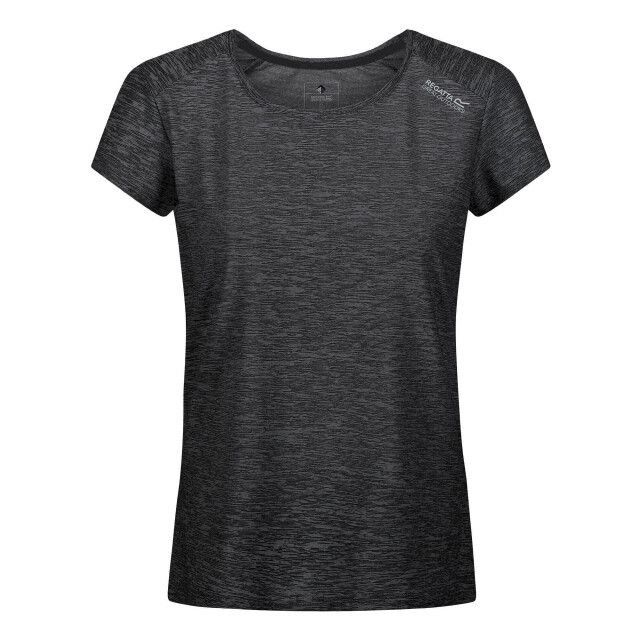 Regatta Dames limonite v t-shirt UTRG6699_black large