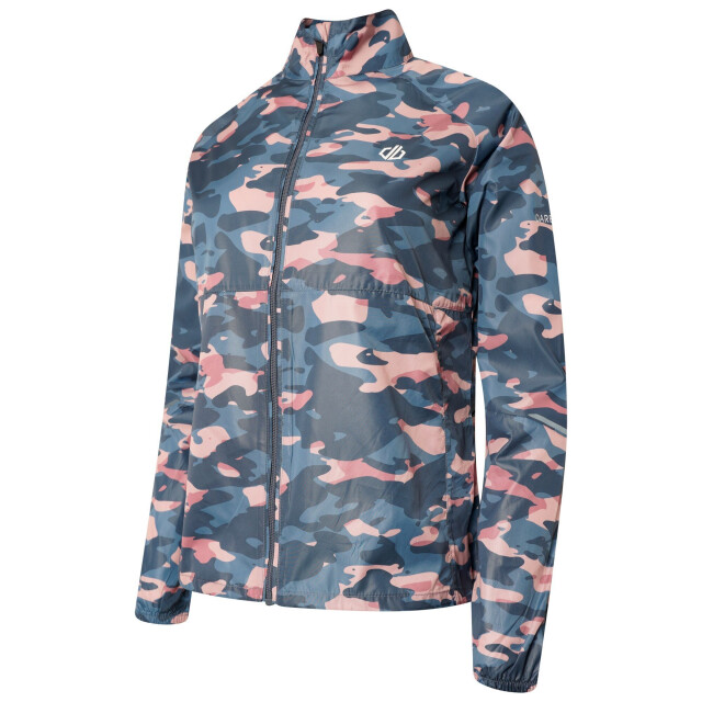 Dare2b Dames resilient ii camo windshell jas UTRG6804_powderpink large