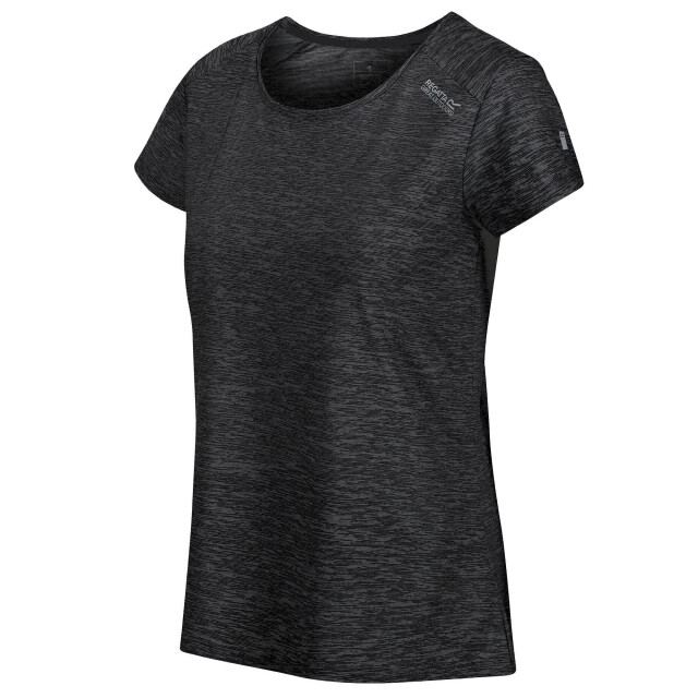 Regatta Dames limonite v t-shirt UTRG6699_black large