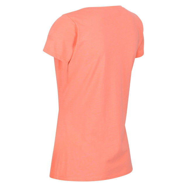 Regatta Dames breezed ii t-shirt UTRG6817_fusioncoral large