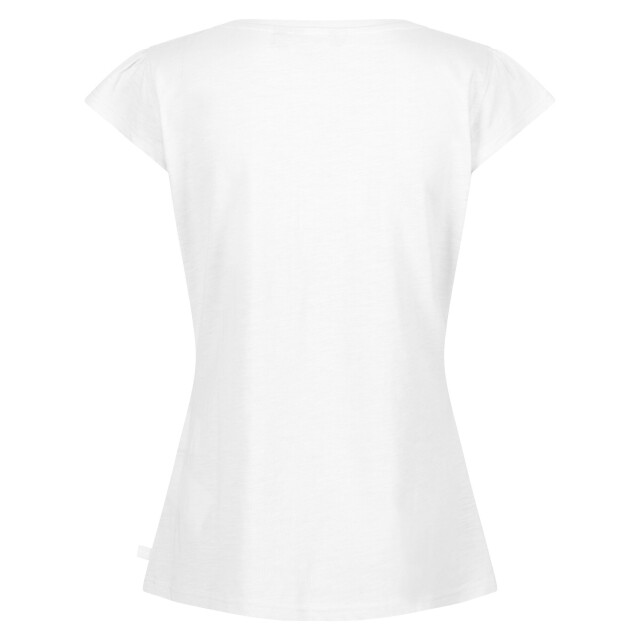 Regatta Dames francine v-hals t-shirt UTRG6627_white large