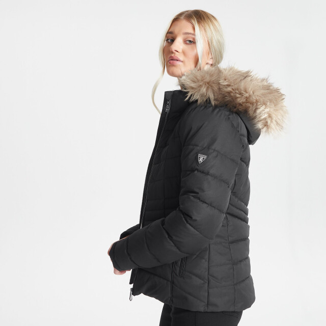 Dare2b Dames glamorize ii swarovski ski jas UTRG6587_blacknatural large