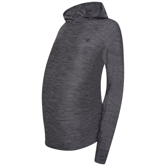 Dare2b Dames sprint city maternity hoodie UTRG6381_ebonygrey large