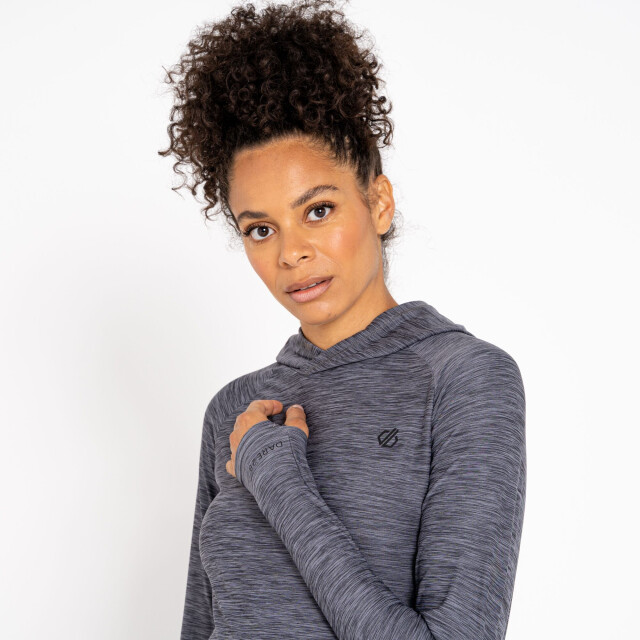 Dare2b Dames sprint city maternity hoodie UTRG6381_ebonygrey large