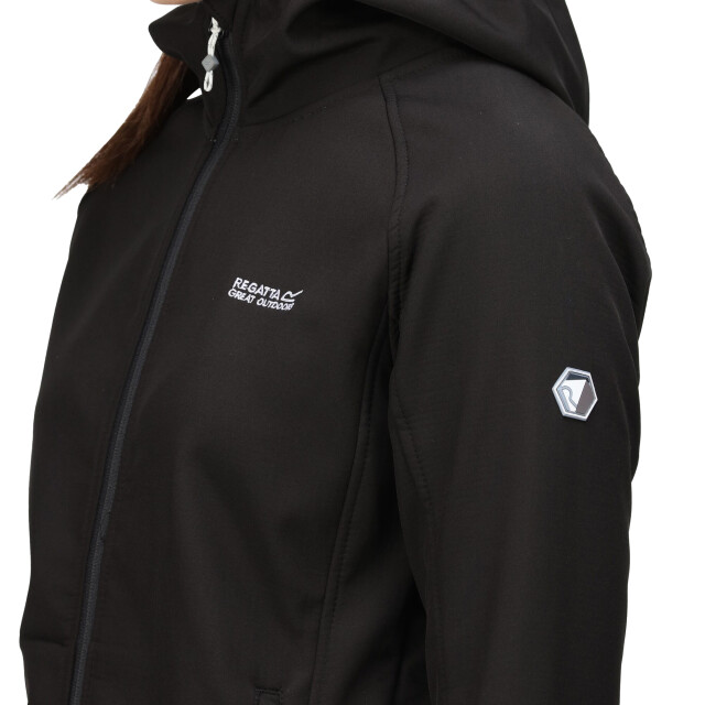 Regatta Dames ared iii soft shell jas UTRG6432_black large