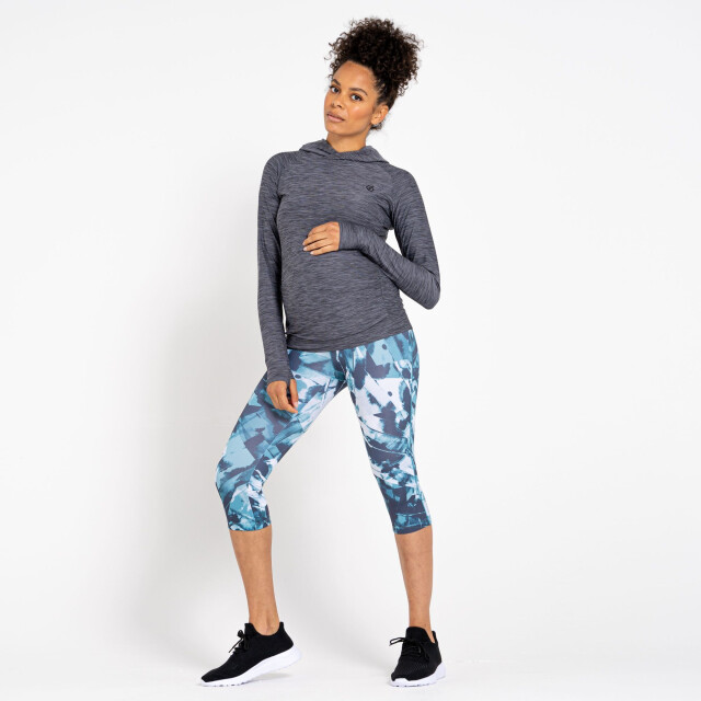 Dare2b Dames sprint city maternity hoodie UTRG6381_ebonygrey large