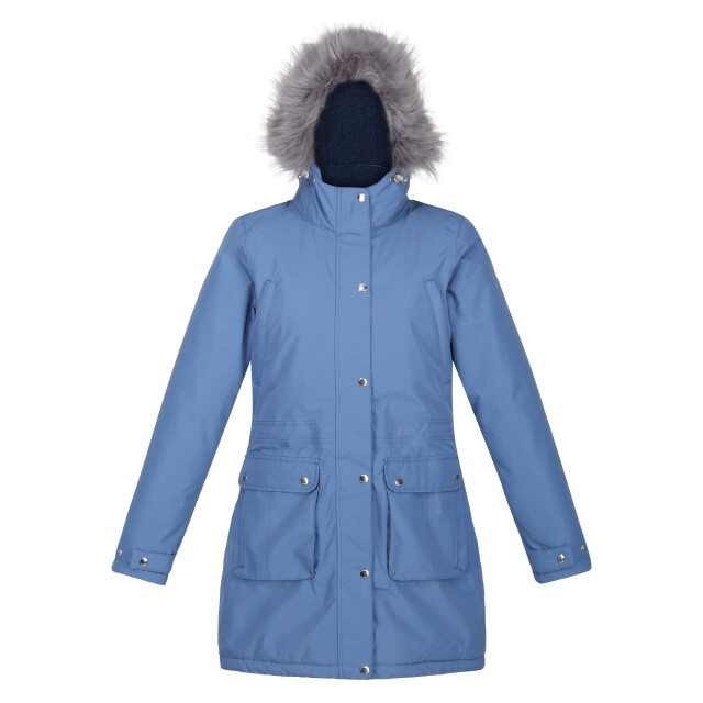 Regatta Dames voltera verwarmd waterdicht jasje UTRG6143_slateblue large