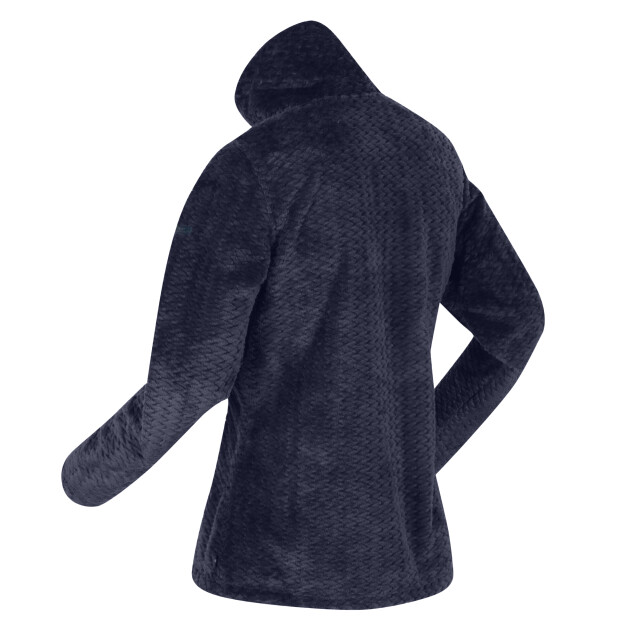 Regatta Dames heloise marl full zip fleece jas UTRG6125_navyripple large