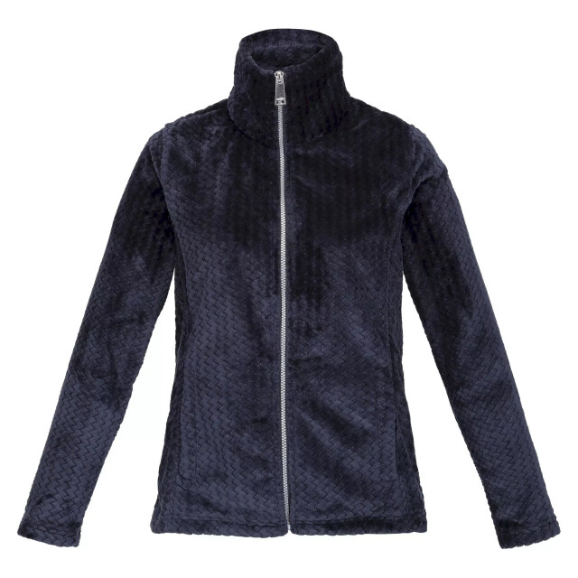 Regatta Dames heloise marl full zip fleece jas UTRG6125_navyripple large