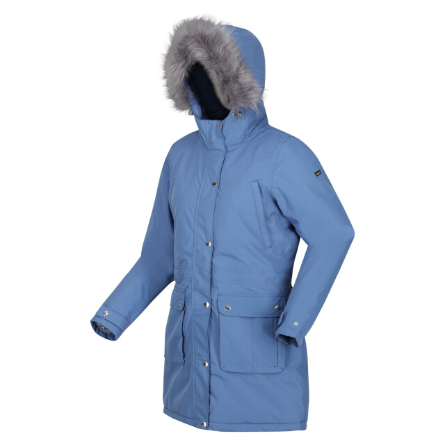 Regatta Dames voltera verwarmd waterdicht jasje UTRG6143_slateblue large