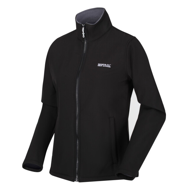 Regatta Dames connie v softshell wandeljack UTRG5975_black large