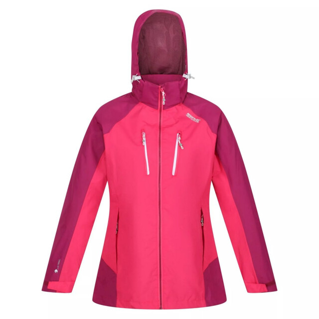 Regatta Dames calderdale iv waterdichte jas UTRG5841_rethinkpinkwildplum large