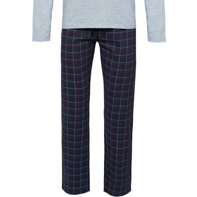 Phil & Co Lange heren winter pyjama set katoen geruit 940-03 large