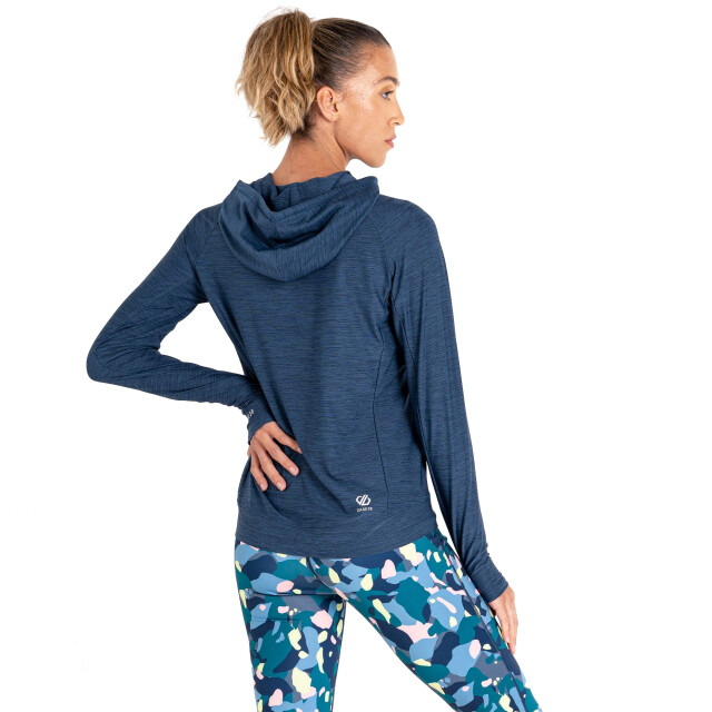 Dare2b Dames laura whitmore sprint city marl lichtgewicht hoodie UTRG7618_moonlightdenim large