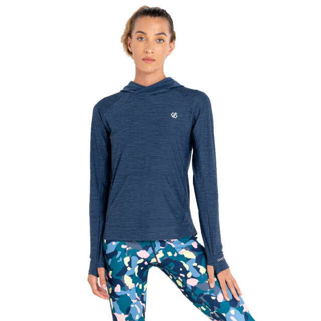 Dare2b Dames laura whitmore sprint city marl lichtgewicht hoodie UTRG7618_moonlightdenim large